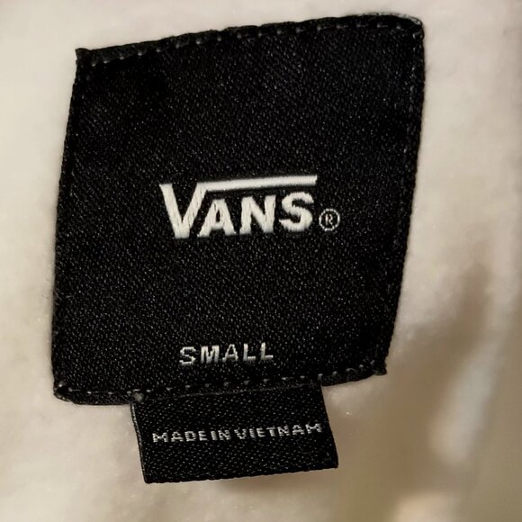 Vans Tropics White‎ Crew Neck Sweatshirt w/ Colorful Parrot Design (Size: Small) - Picture 9 of 10